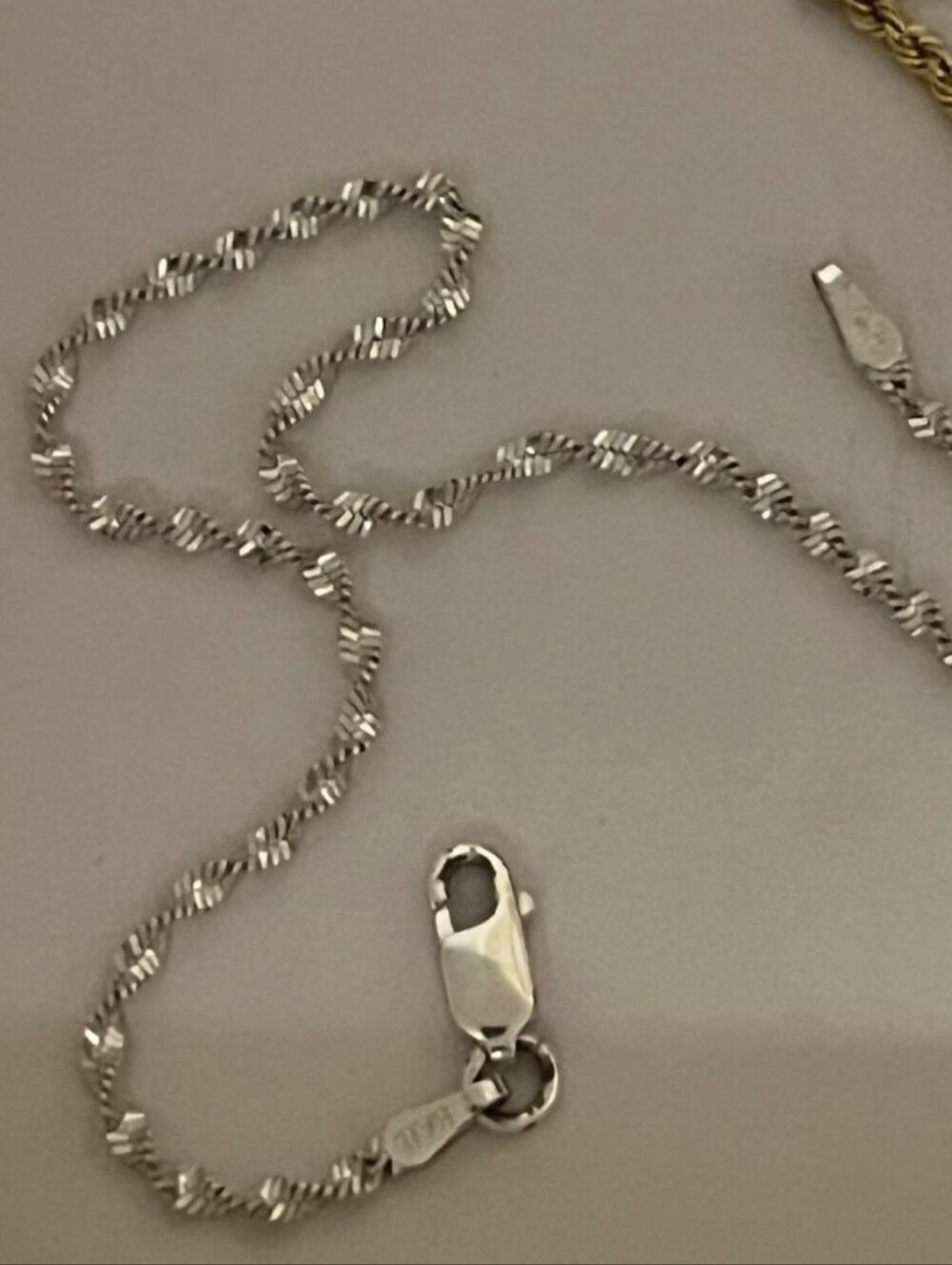 Delicate Sterling Silver Twisted Bracelet